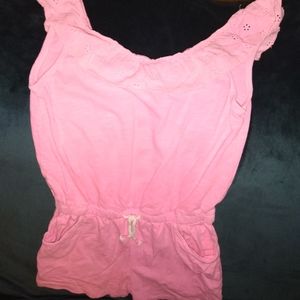Pink Carter's Romper